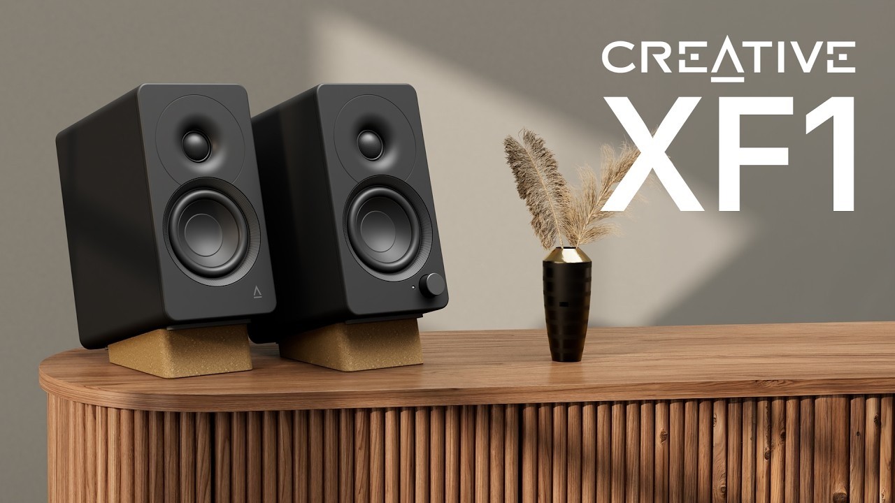 Creative XF1 &ndash; Premium Hi-Resolution Bluetooth 6.0 Desktop Speaker