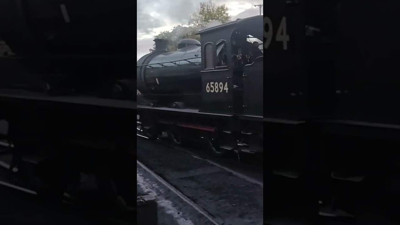 NYMR - J27 No.65894 moving about Grosmont MPD