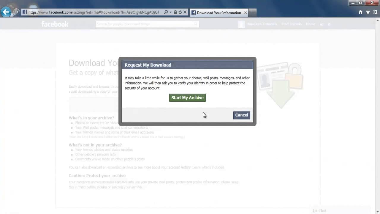 How to Download Your Facebook Data