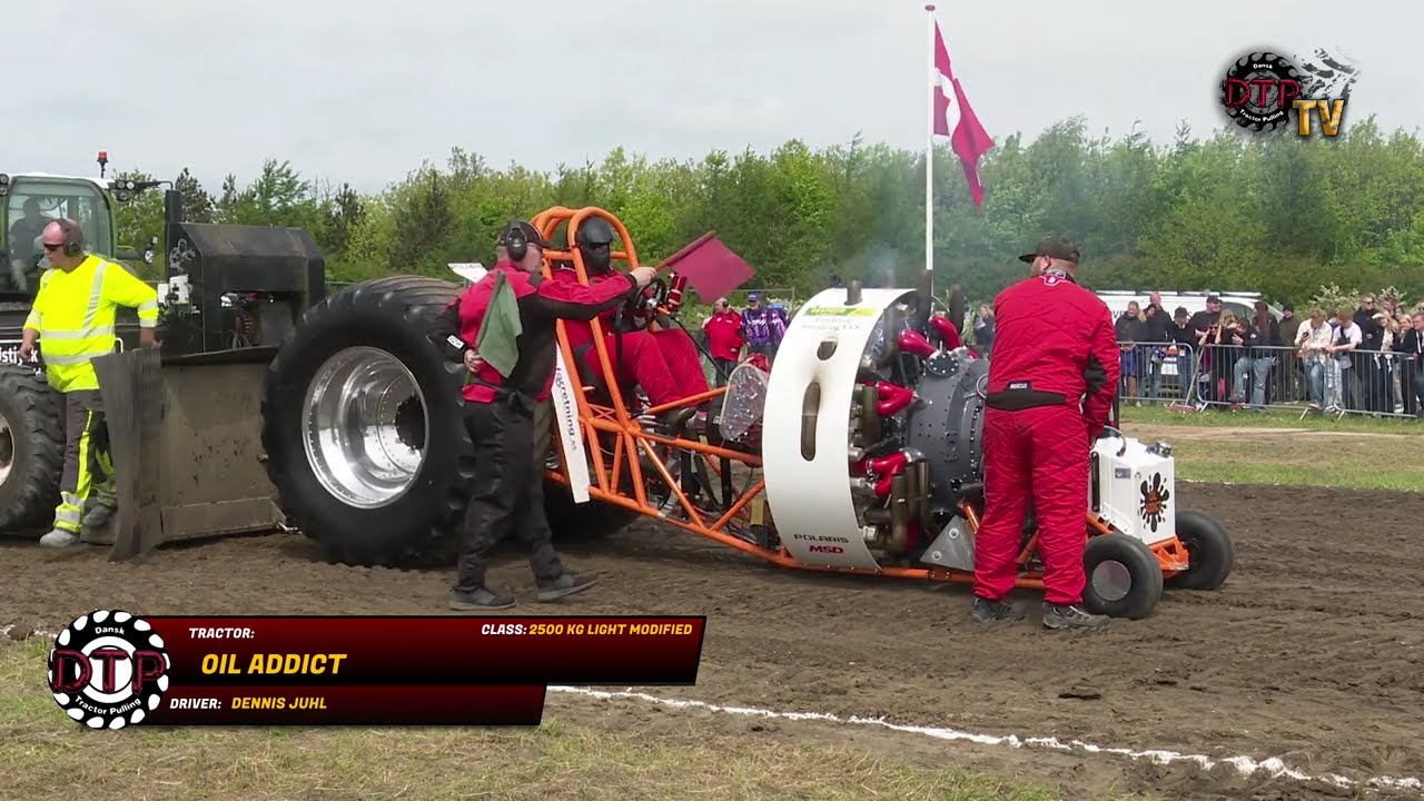 Dansk Tractor PullingTV: LIGHT MODIFIED DM 2. afd. Visby 9/5-2024