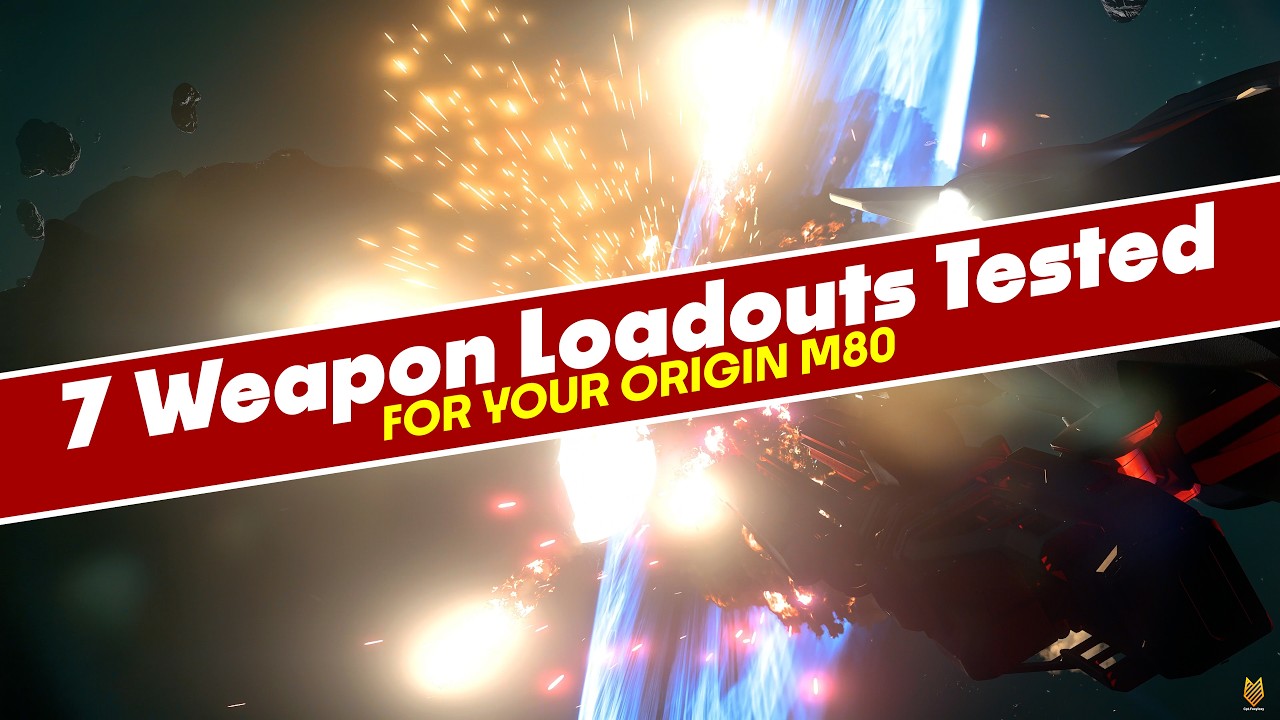 7 Weapon Loadouts Tested For Your Origin M80: Which One Is Your Favorite? | Star Citizen Science 4k
