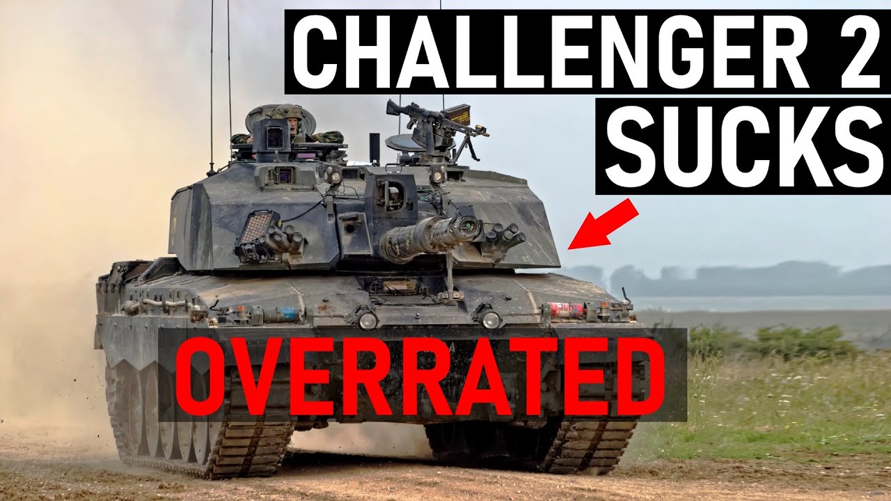 Challenger 2 на самом деле ОТСТОЙ! Самый переоценённый танк