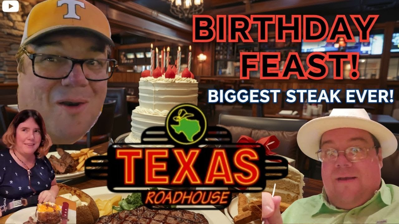 Willy's Birthday at Texas Roadhouse |  Dawn Eats Before Permission  | Jamie Busts Willy & Dawn!