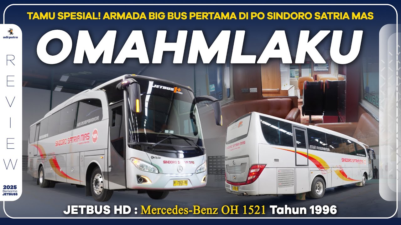 Tamu Spesial! Armada Big Bus Pertama Di PO SINDORO SATRIA MAS 