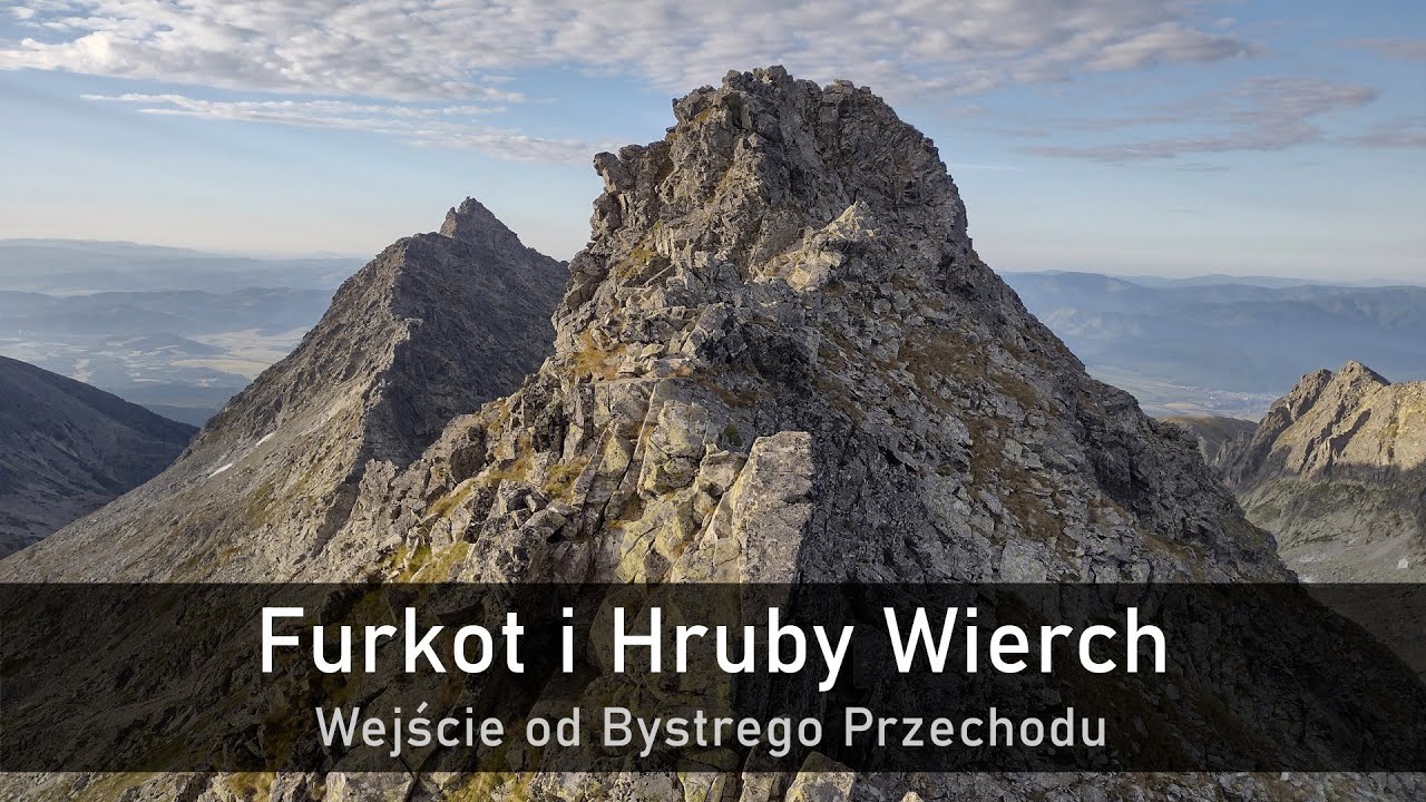 Furkot i Hruby Wierch - wejście od Bystrego Przechodu