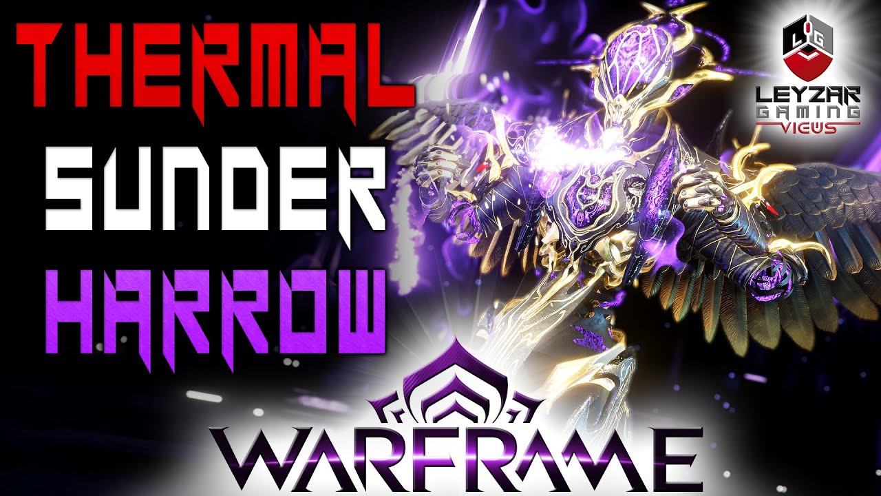 THERMAL SUNDER HARROW PRIME BUILD 2023 (GUIDE) - AOE DAMAGE GOD (WARFRAME GAMEPLAY)