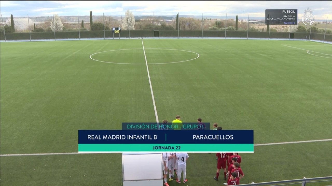 Real Madrid Infantil B - Paracuellos (J22 D.H. Infantil) - RMTV