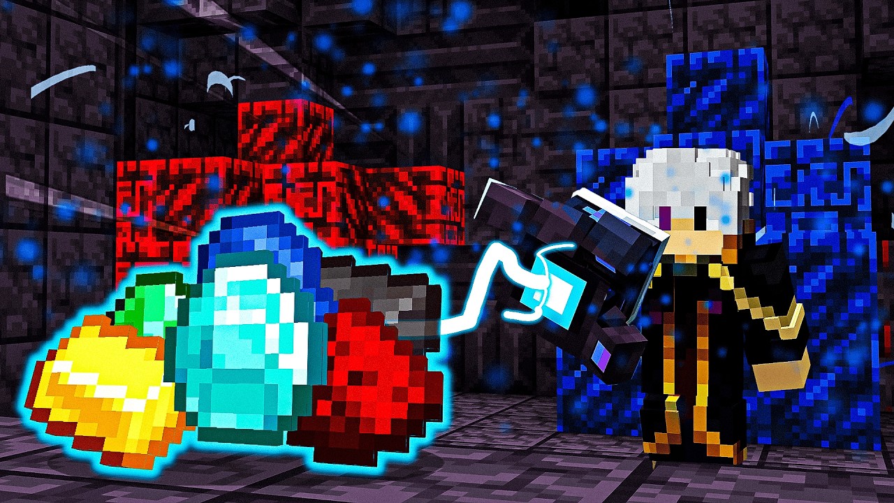 EXPLOREI AS CAVERNAS MAGNÉTICAS DO MINECRAFT - Alex's Caves