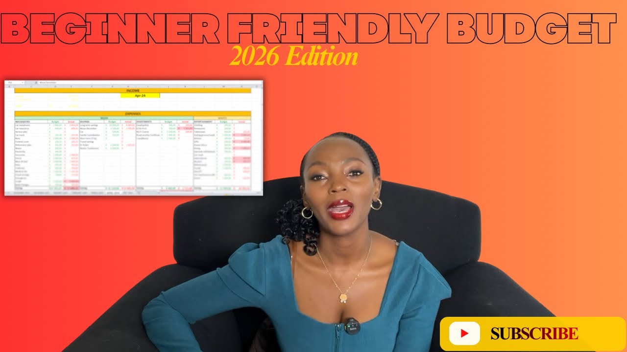 Create a simple budget for 2026 #budgeting