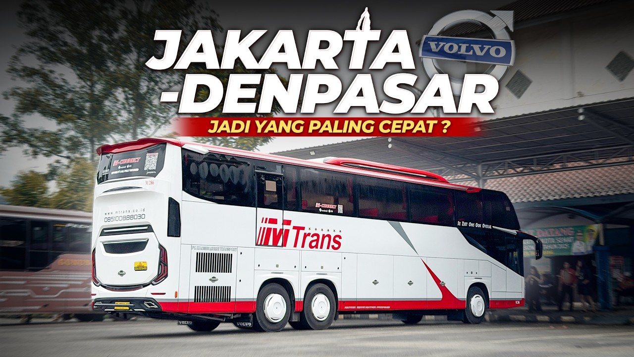 SEMPET MERAGUKAN BUS INI, TERNYATA ‼️ Jakarta Denpasar By MTrans Volvo B11R