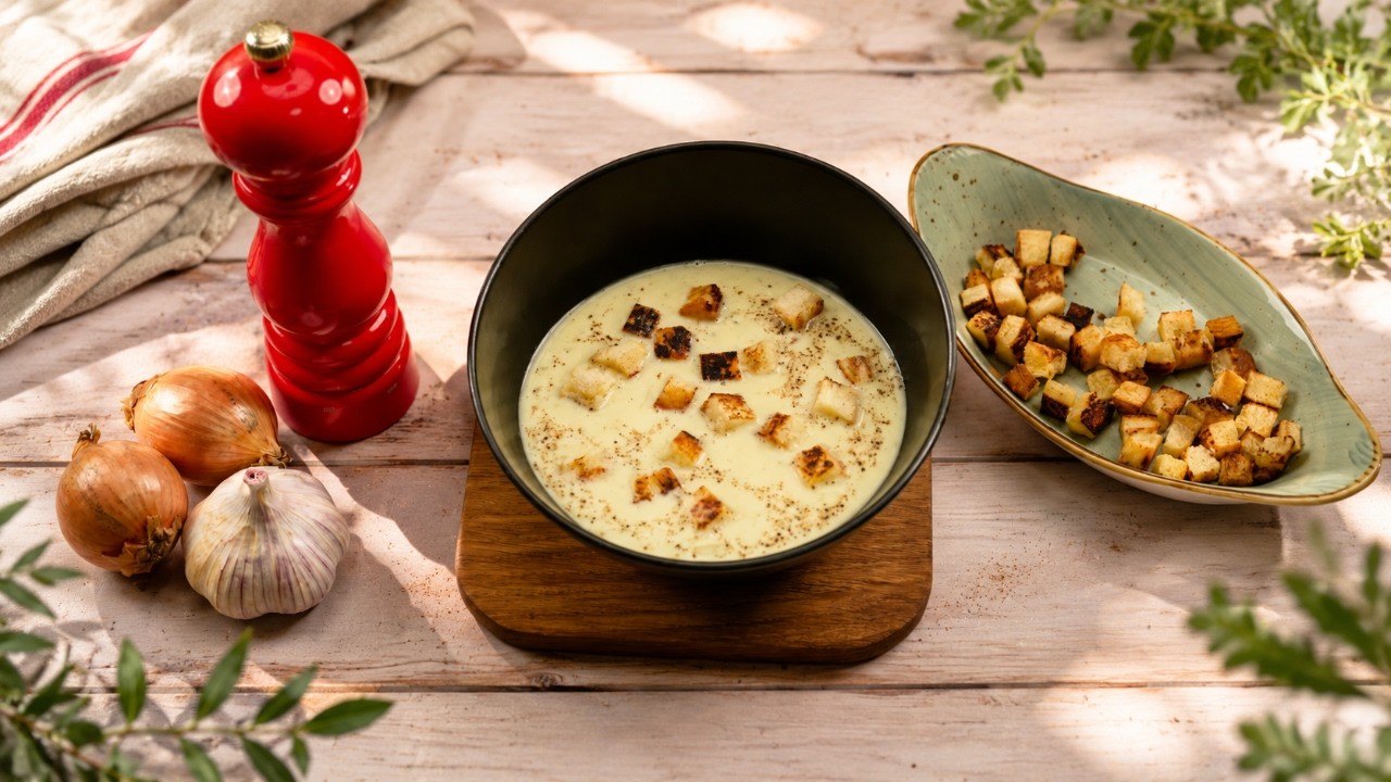 DIESE KNOBLAUCHSUPPE HAUT DICH UM  🧄  🍲  🤯 EINFACH & UNGLAUBLICH LECKER