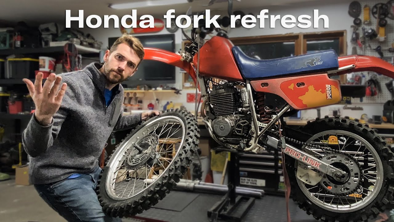 Fork refresh for a Honda XR250R | Kyle’s Garage - Ep. 19