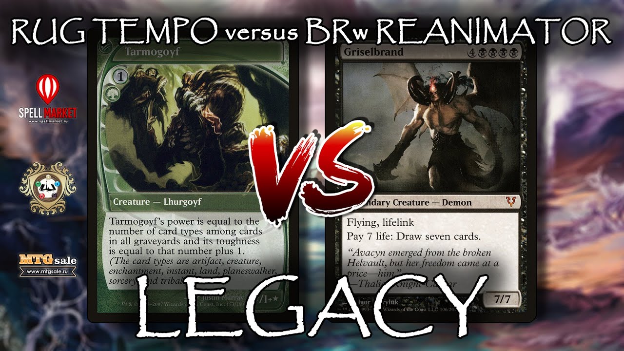 RUG Tempo vs BRw Reanimator | Legacy | MTG | 2021 SPB Legacy Open: Final