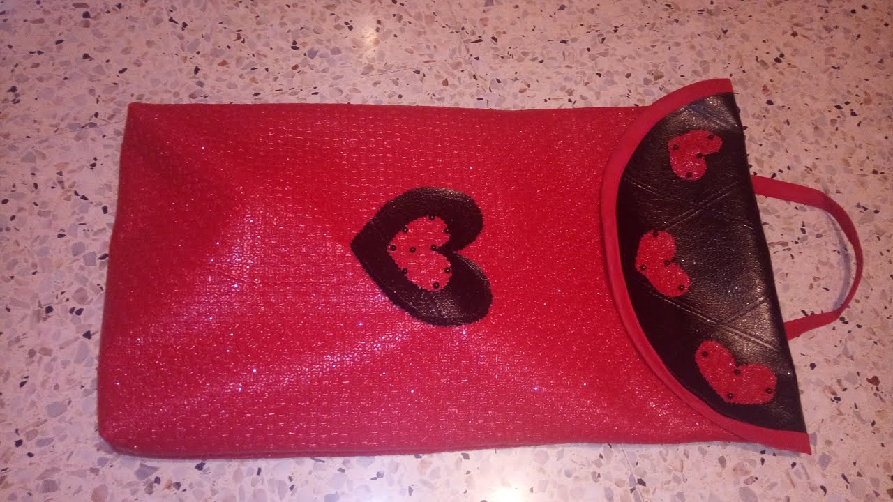 مشروع صغير خياطة حاملة الخبز بجلد السكاي (coudre un sac à pains)