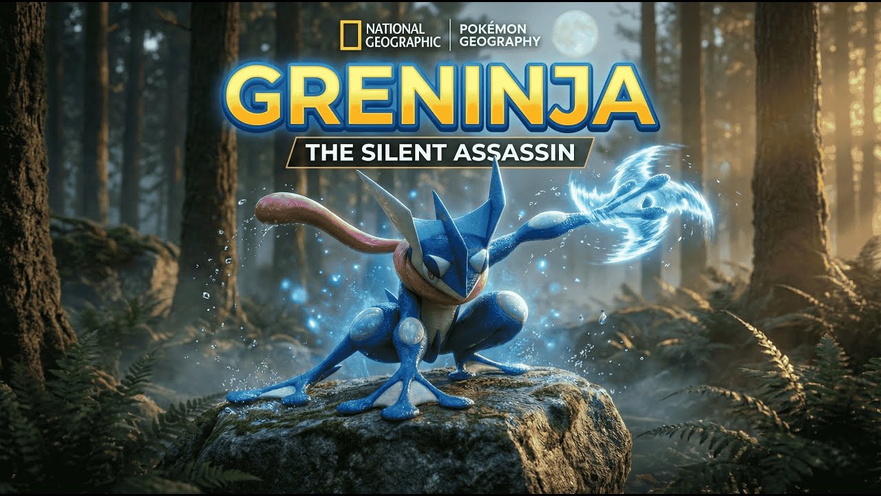 The Silent Assassin - Greninja | Pokemon In Real Life