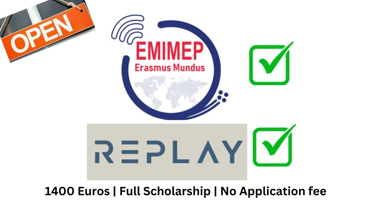 2 в 1 Erasmus Mundus EMIMEP | ПОВТОРИТЬ | Руководство по подаче заявки на стипендию 2026-2028 | О...