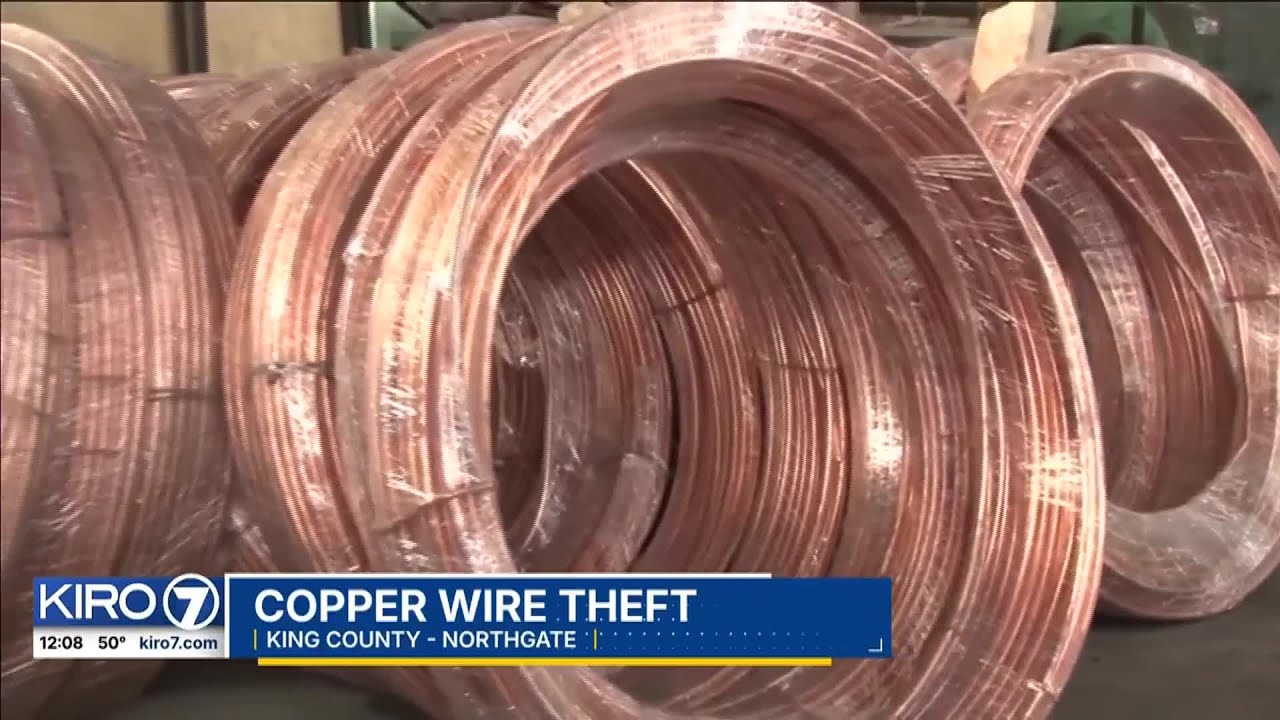 King County sees major increase in copper wire theft