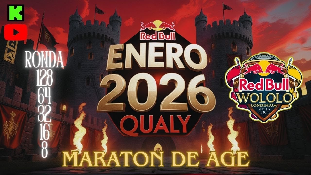 AGE OF EMIRES 2 TODO EL DIA - REDBULL WOLOLO - SEGUNDA QUALY - DIA 1 #aoe2