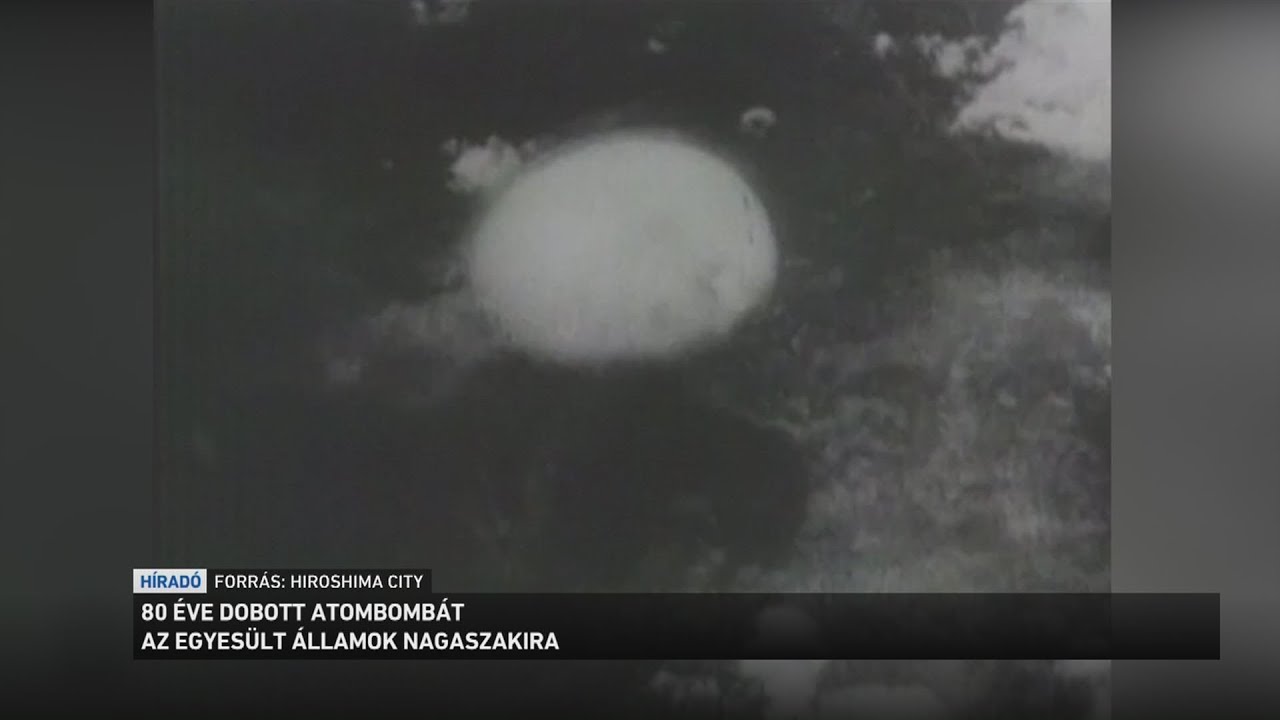 80 &eacute;ve dobott atombomb&aacute;t Nagaszakira az Egyes&uuml;lt &Aacute;llamok