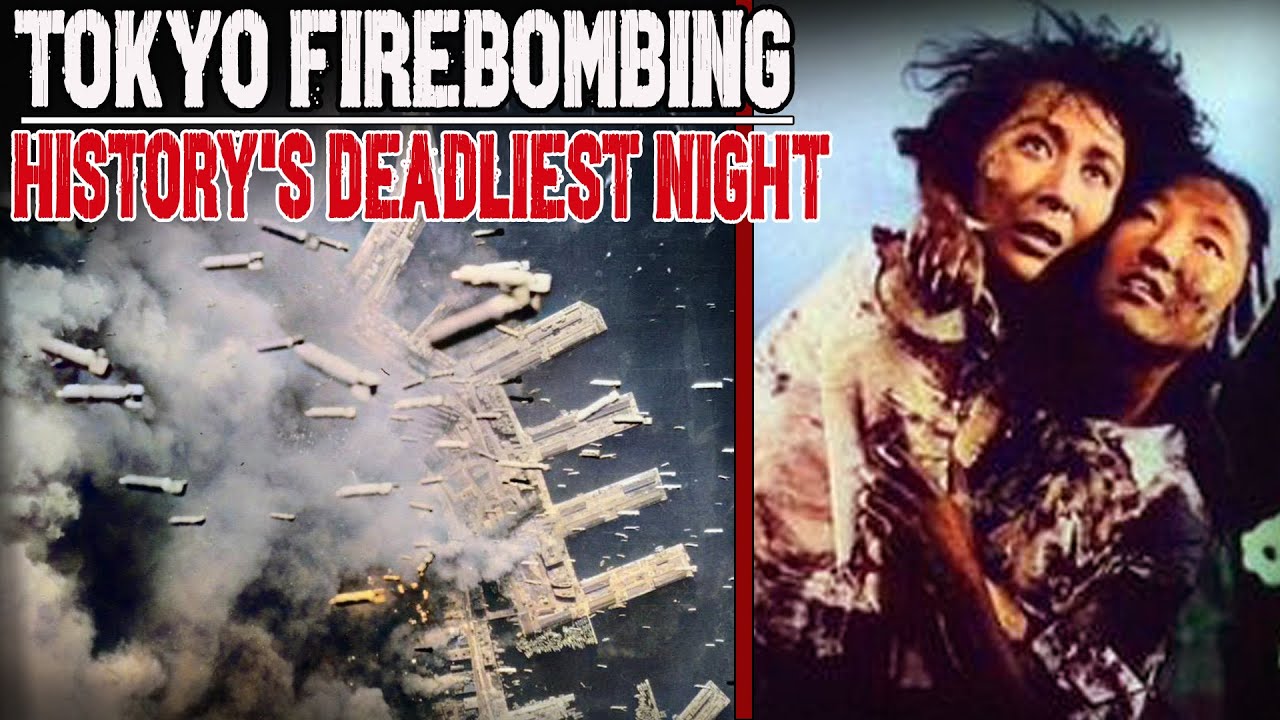 The Firebombing of Tokyo: Rare Footage of 100,000 Dead in 3 Hours of Napalm Rain | WW2 Documentary