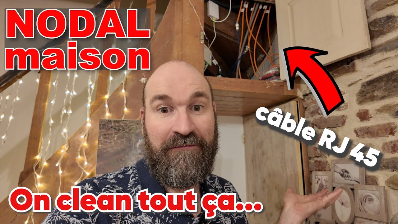 Réseau internet câblé maison - vive le brassage des RJ45