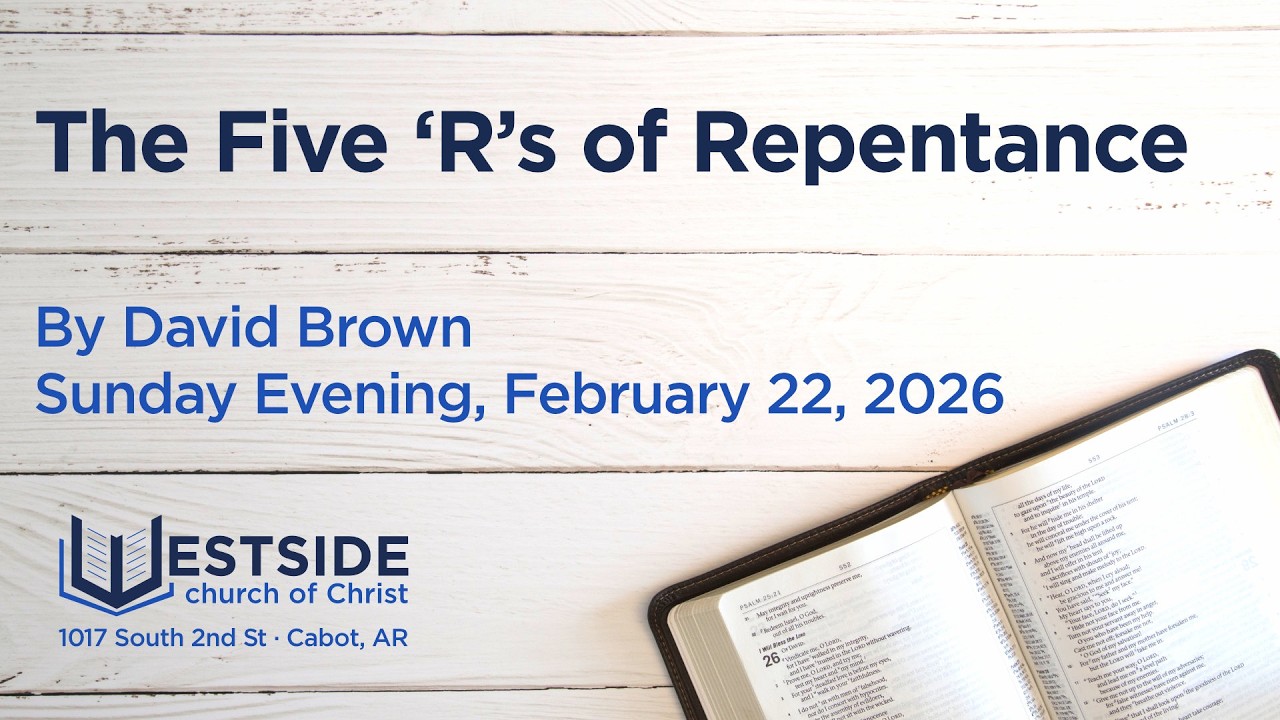 The Five 'R's of Repentance