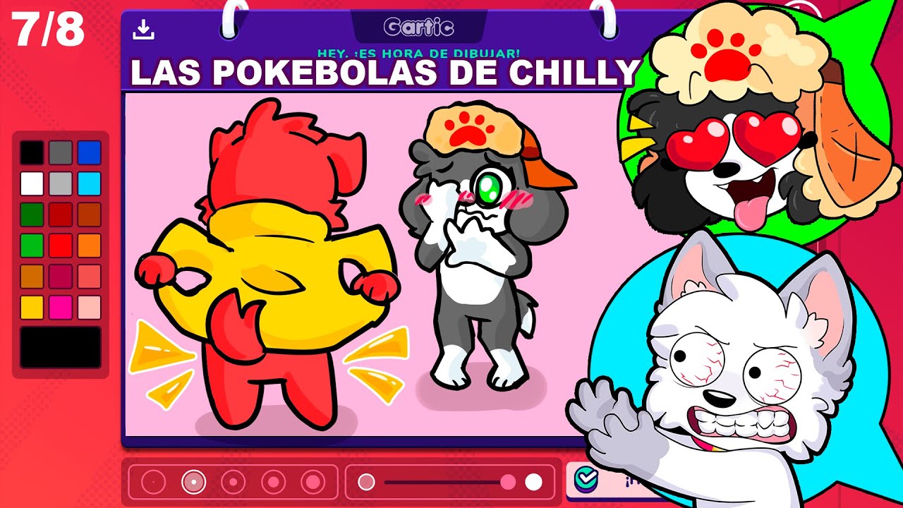 ALEXY DESCUBRE A EMIZ Y CHILLY 🥵😳 GARTIC PHONE