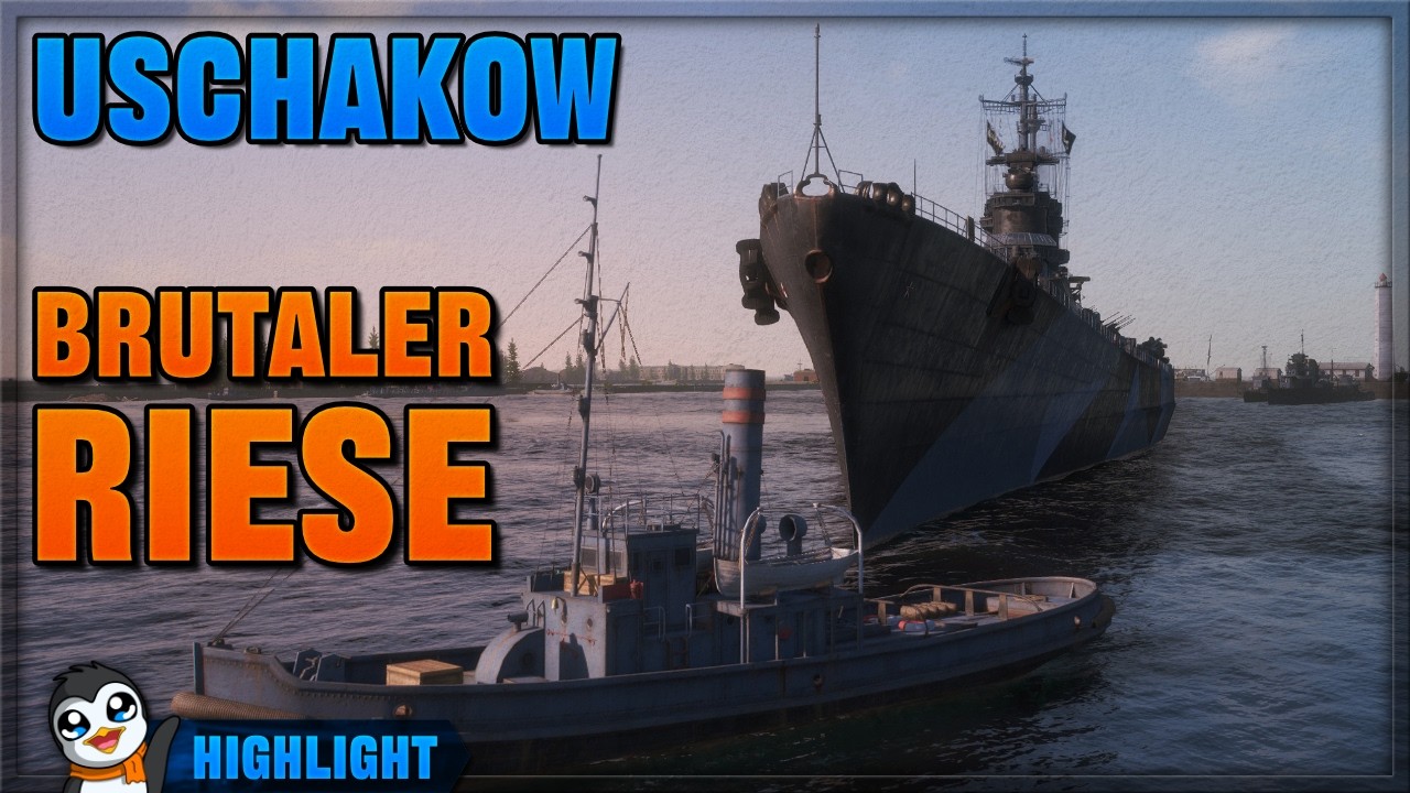 Mächtiger Badabumm -  Uschakow - World of Warships [Stream Highlight]