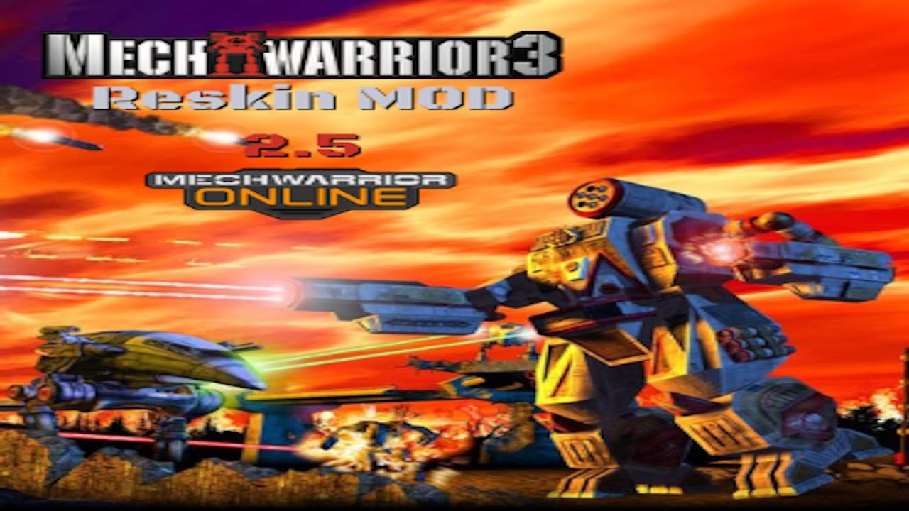 MechWarrior 3 Reskin Mod Expended 2.5.1!