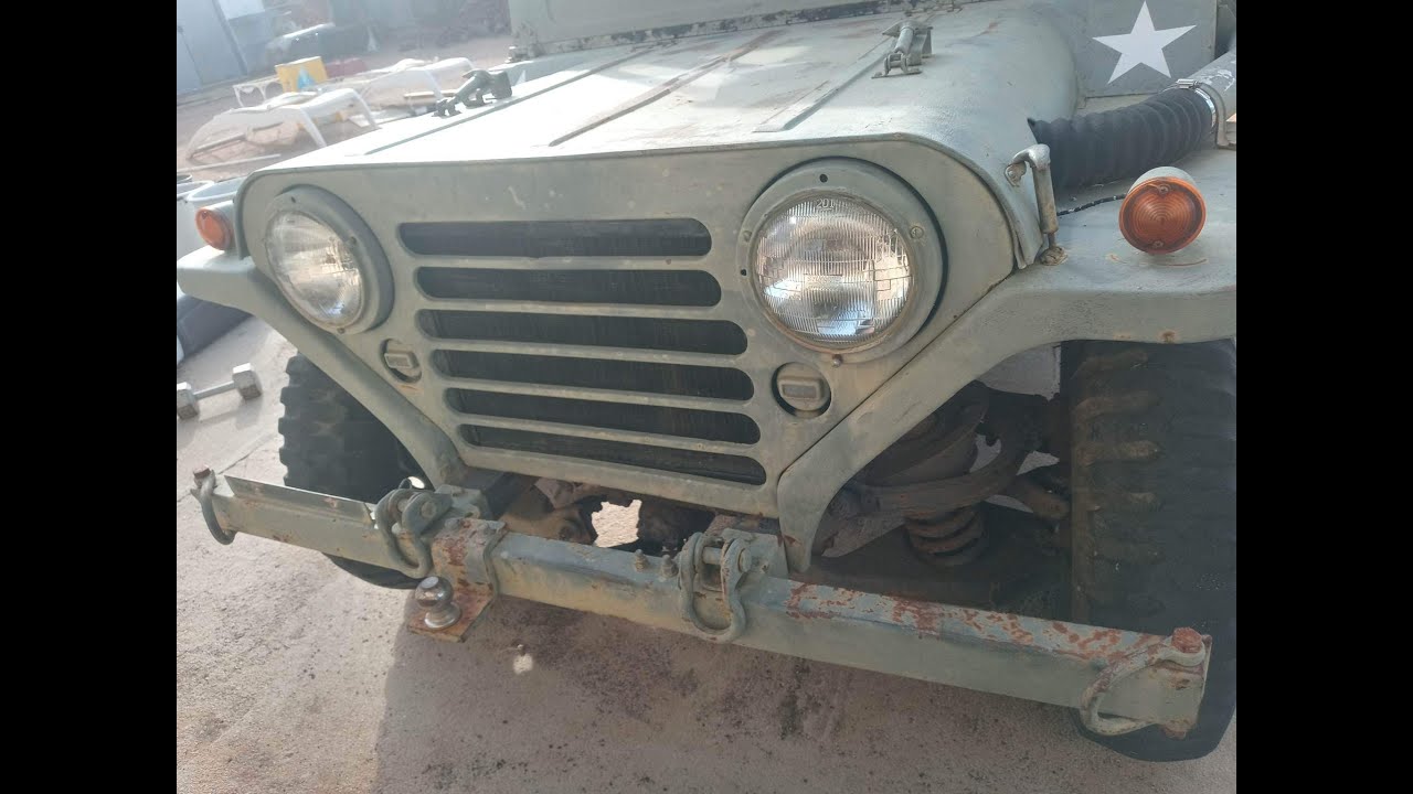 m151a1 Rusty Floor repair