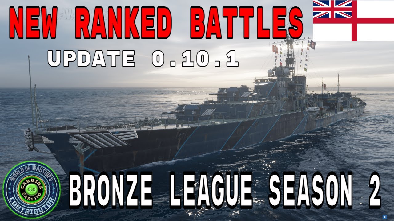 How to Play Ranked Battles in World of Warships New Wows Bronze League