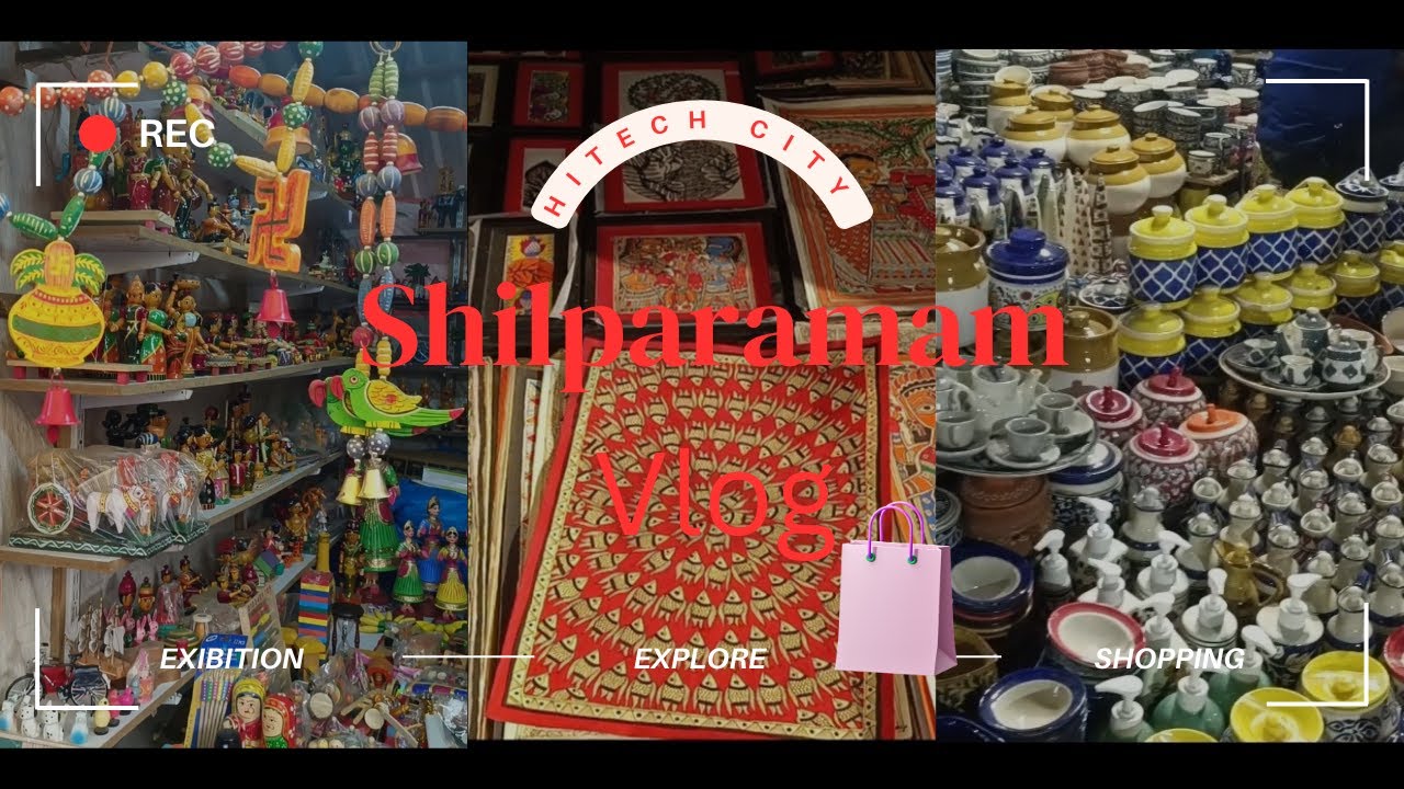 Shilparamam shopping 🛍️ vlog #shilparamamhyderabad ||shilparamam hitech city hyderabad