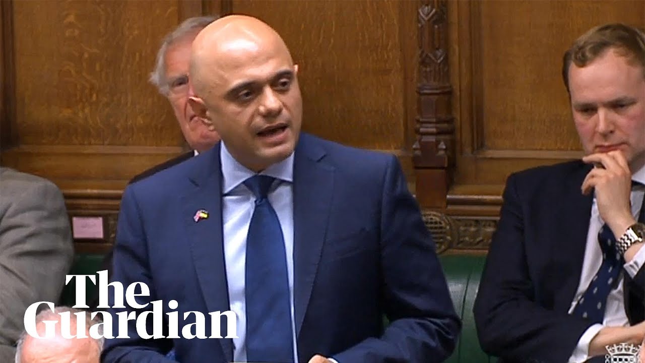 Sajid Javid's resignation speech: &lsquo;The problem starts at the top&rsquo;