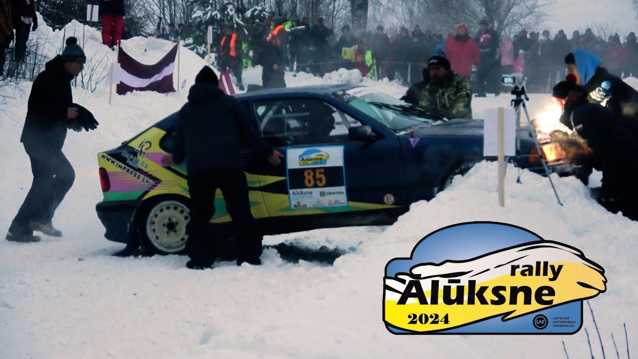 Rally Alūksne 2024  Actions/Mistakes