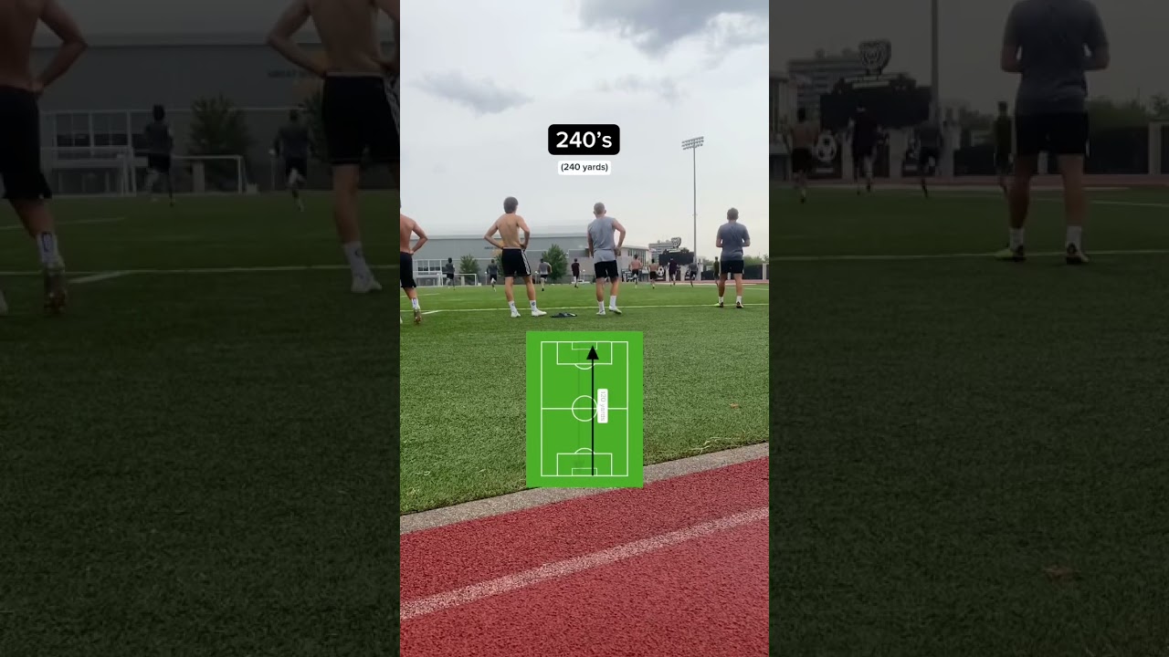 soccer conditioning workout🤝preseason #conditioning #D1 #soccerrunning #offseasontraining #shorts