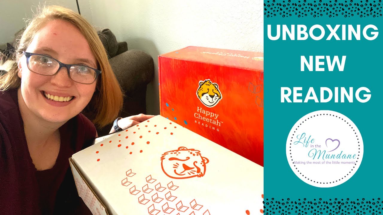 UNBOXING-HAPPY CHEETAH READING