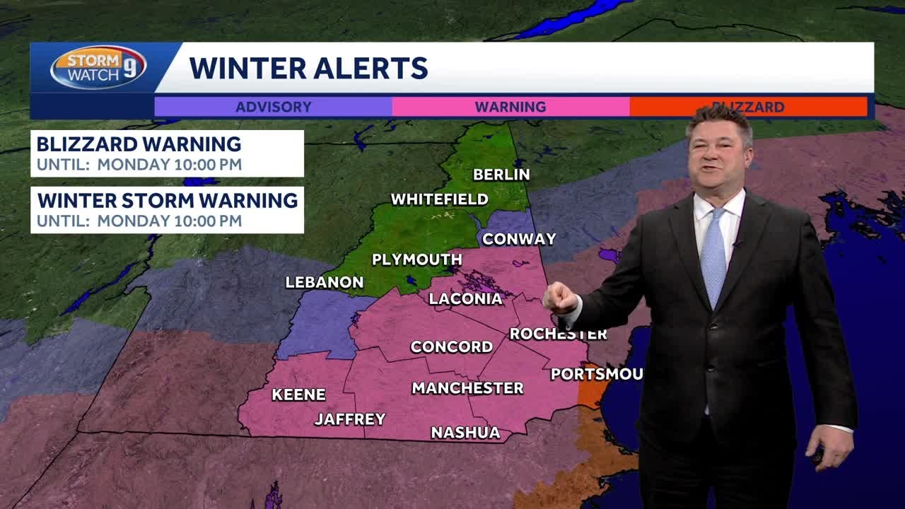Video: Strong Nor'easter approaching for later tonight