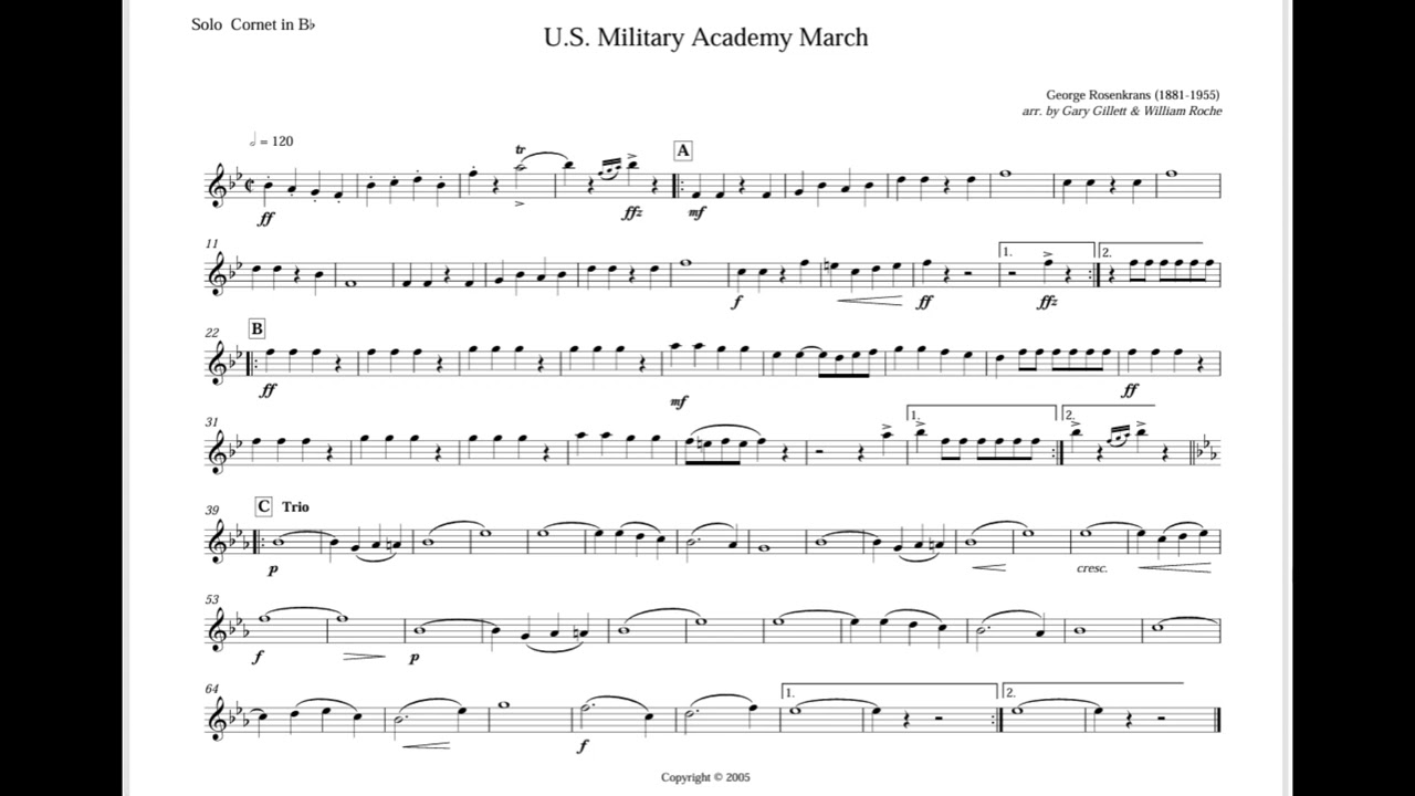 USMilitaryAcademy - CORNET SOLO