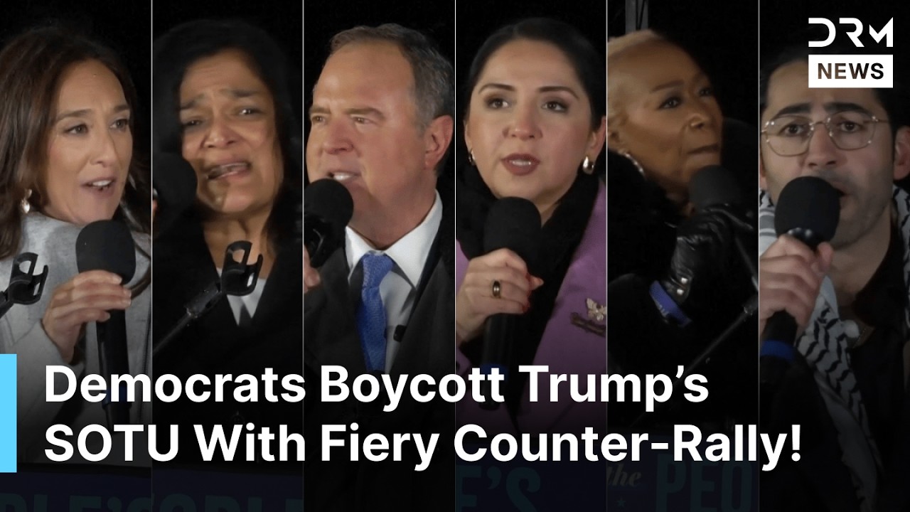FULL: Democrats Boycott Trump&rsquo;s State of the Union for &ldquo;People&rsquo;s State of the Union&rdquo; Rally | AC1Z