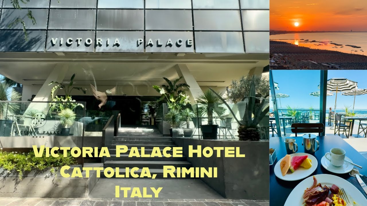 Victoria Palace Hotel | Cattolica Rimini Italy | Adriatic Sea ⭐️⭐️⭐️⭐️