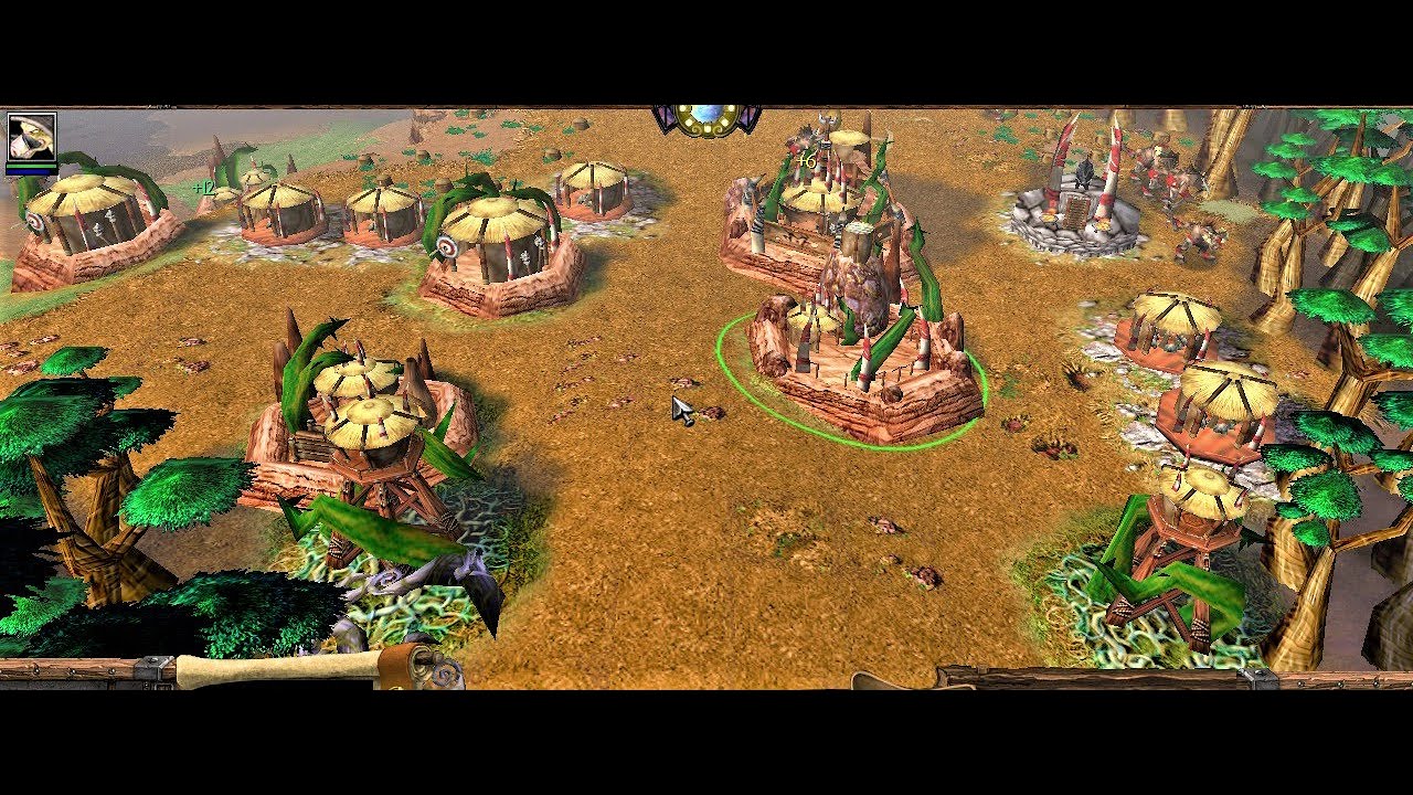 Warcraft 3 Race Gameplay - (Quillboar Tribes) - Custom Race