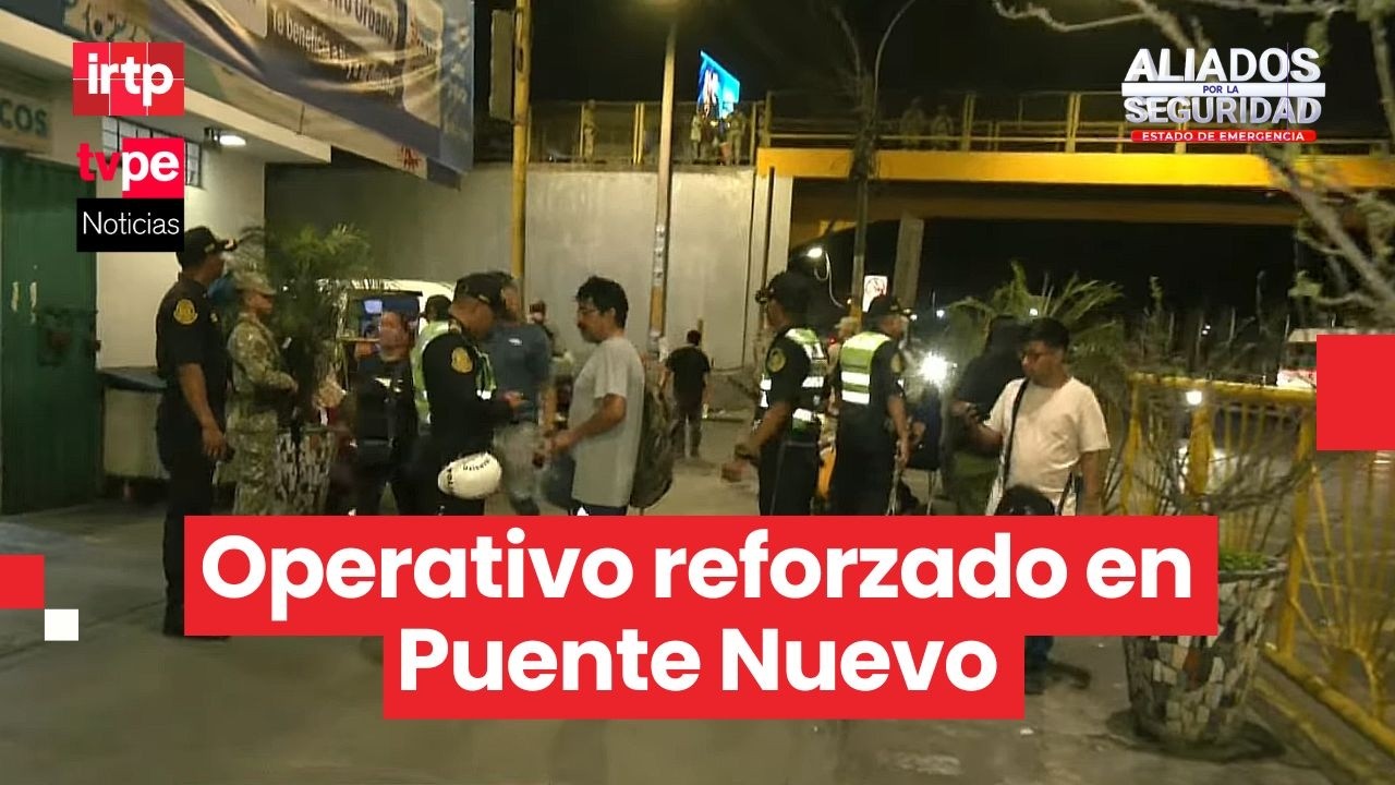 El Agustino: Policía y Ejército ejecutan megaoperativo con control de identidad en Puente Nuevo