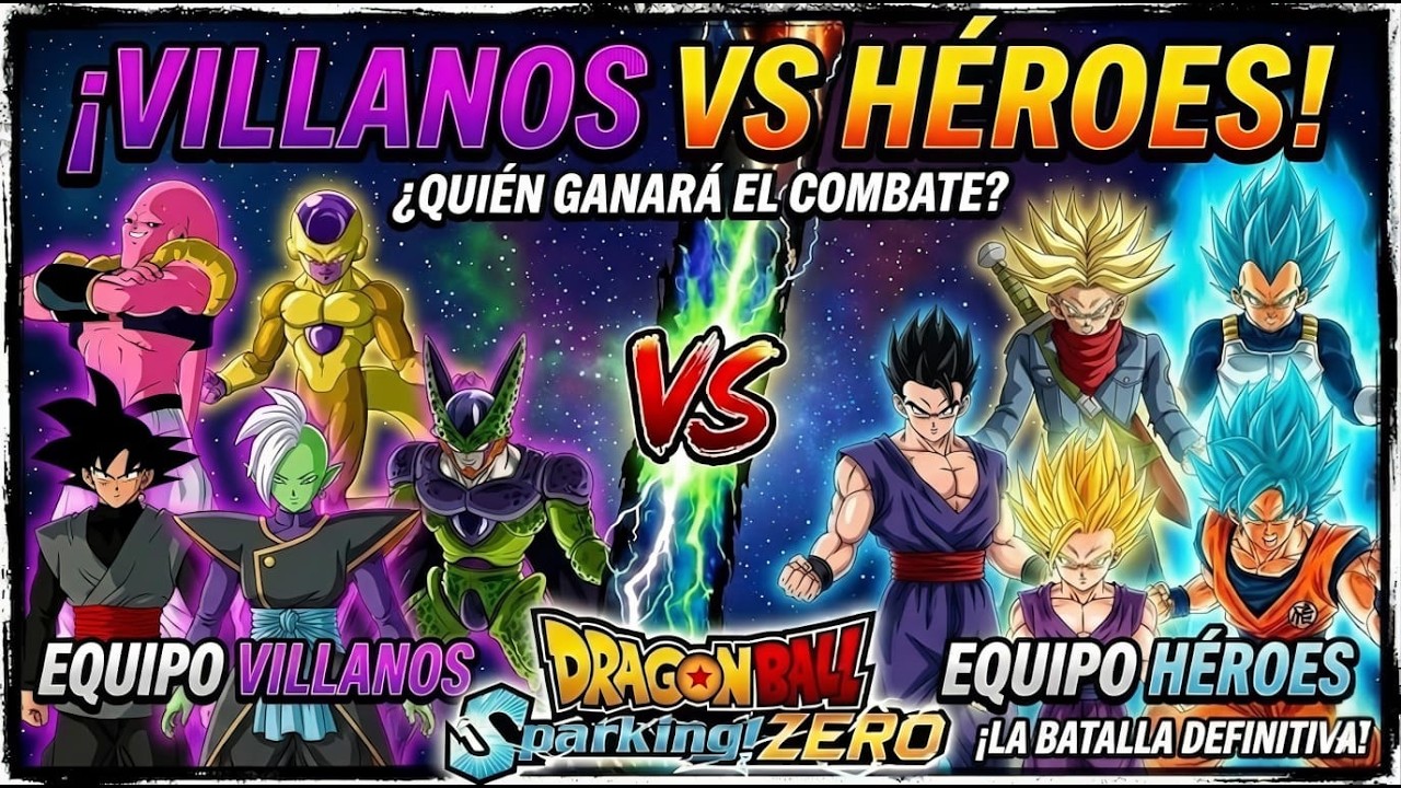 Villanos vs Héroes – Pelea a Muerte | Sparking Zero