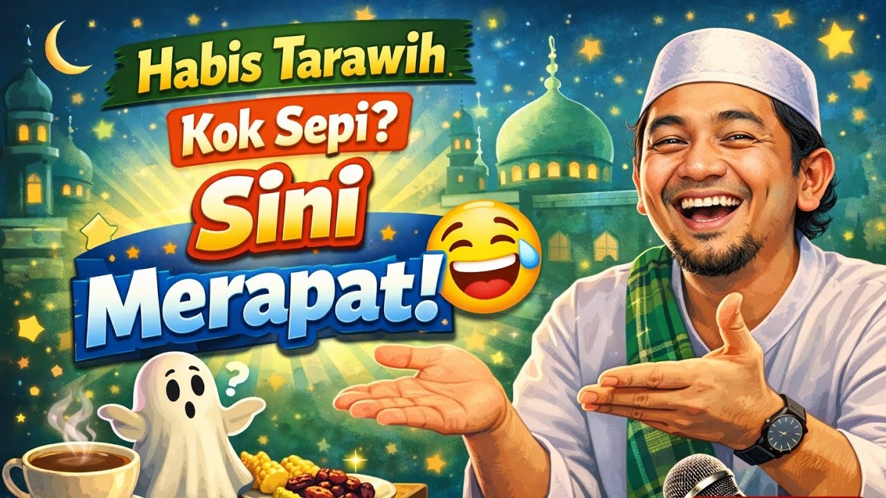 “Habis Tarawih Kok Sepi? Sini Merapat! 😆