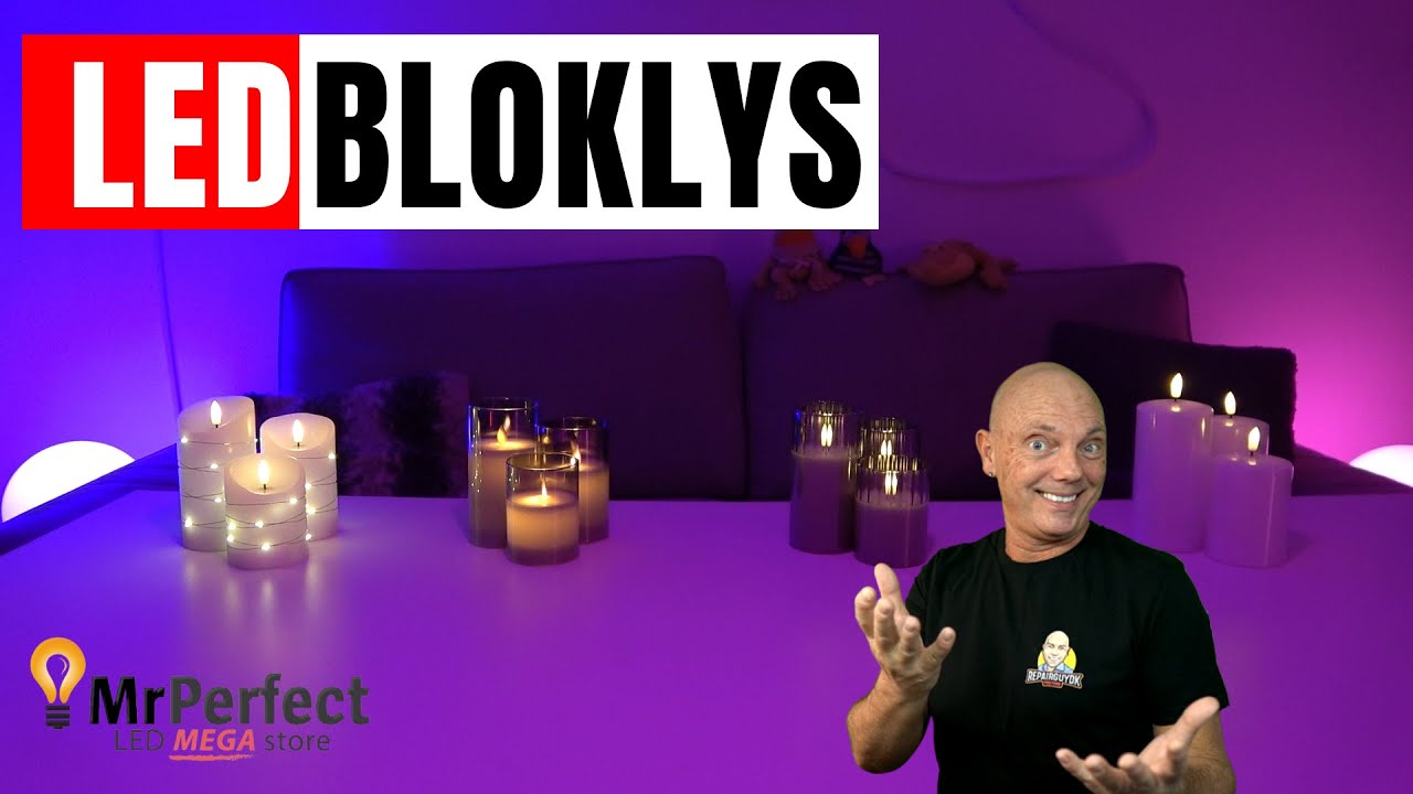 Flotte LED Bloklys fra NY! Sponsor - MrPerfect i R&oslash;dekro