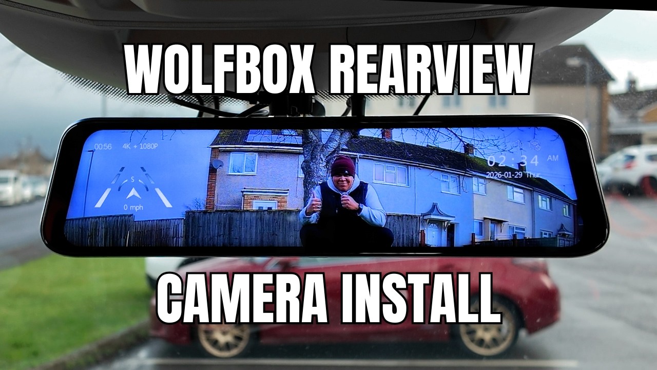 HOW TO Install a Wolfbox G840S | BUDGET VW CRAFTER CAMPERVAN BUILD