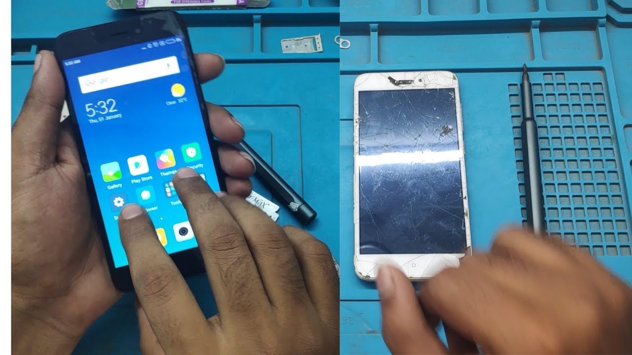 How to change display with frame in REDMI 5A\ redmi 4a | Xiaomi Redmi 5A LCD Display Replacement