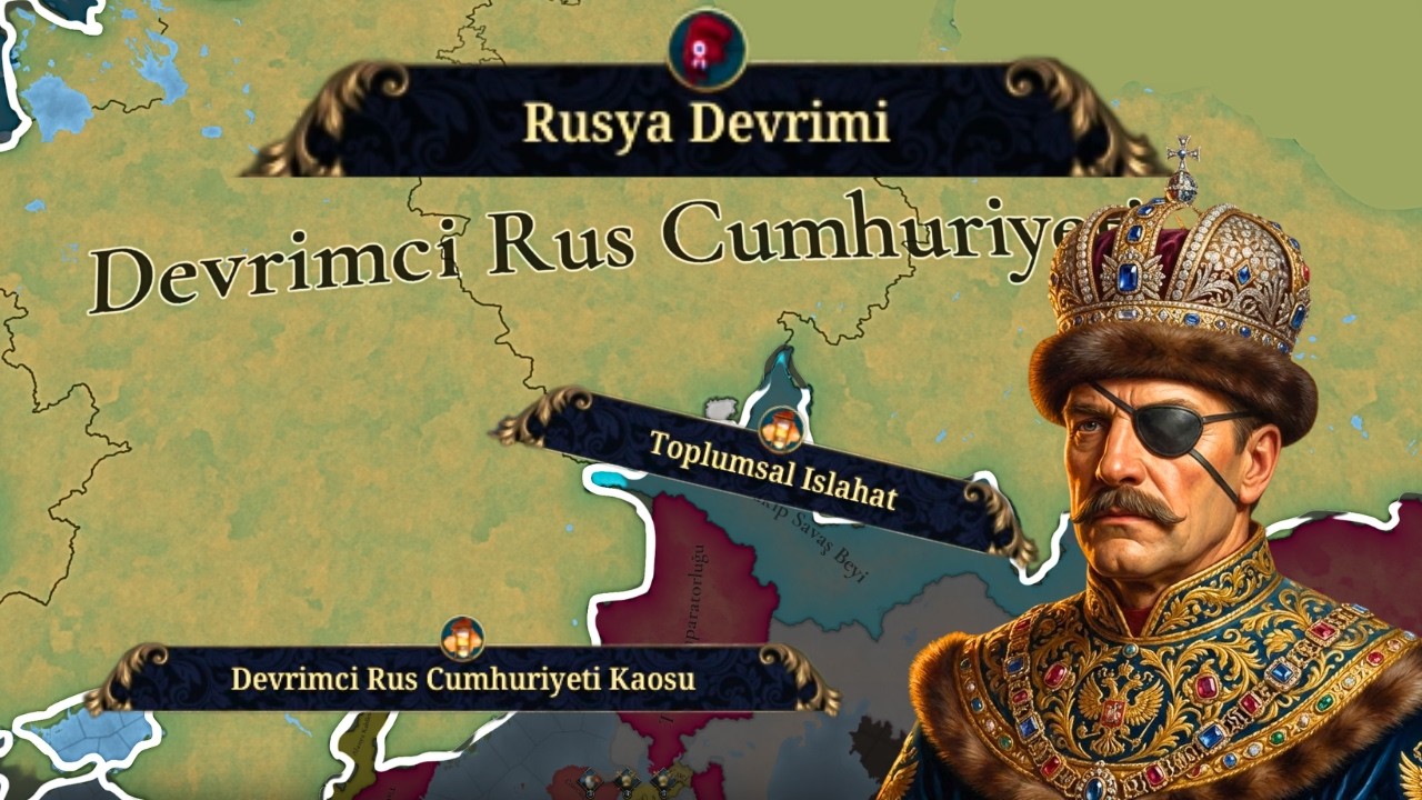 EU5: DEVRİMCİ RUS CUMHURİYETİ | RUS ÇARLIĞI