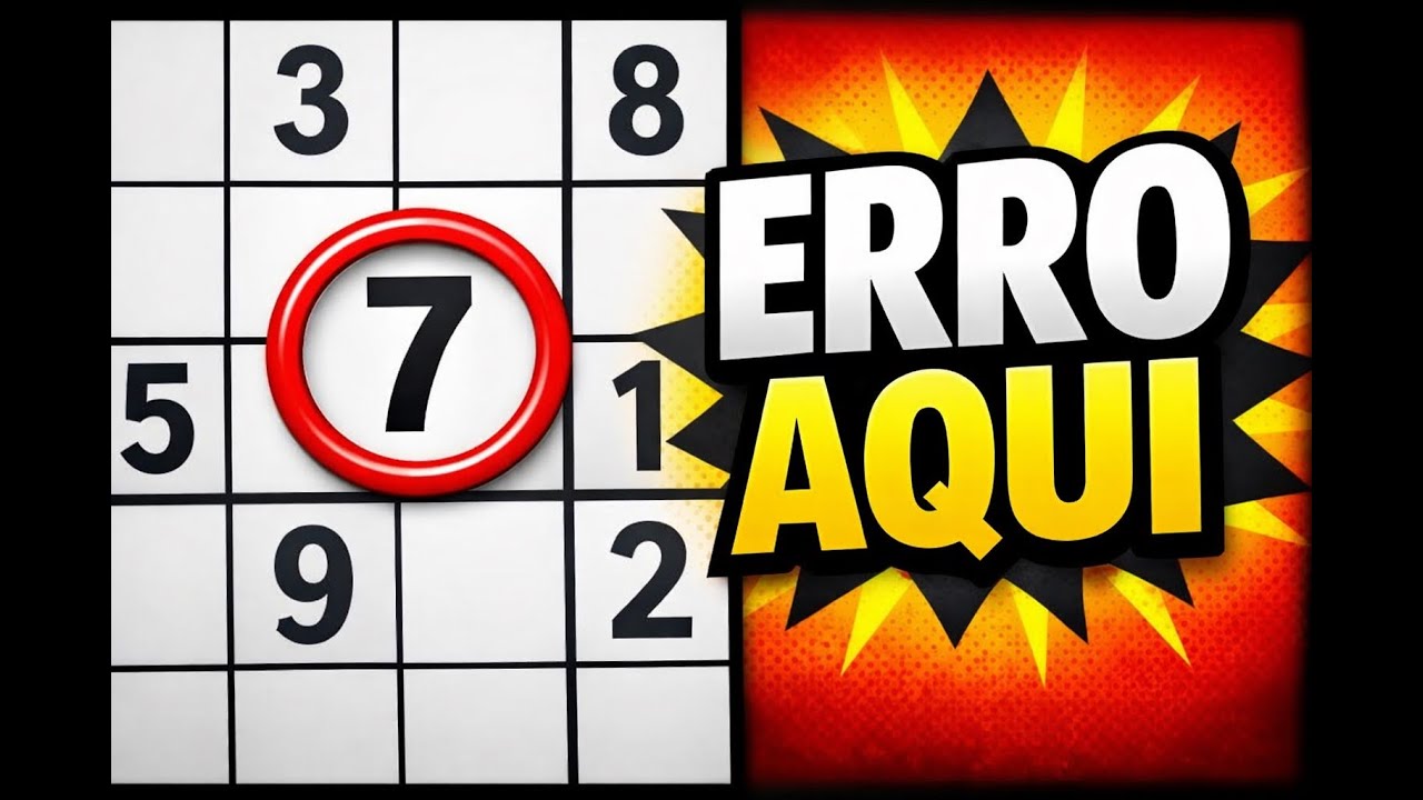 99% ERRA esse Sudoku (e nem percebe)