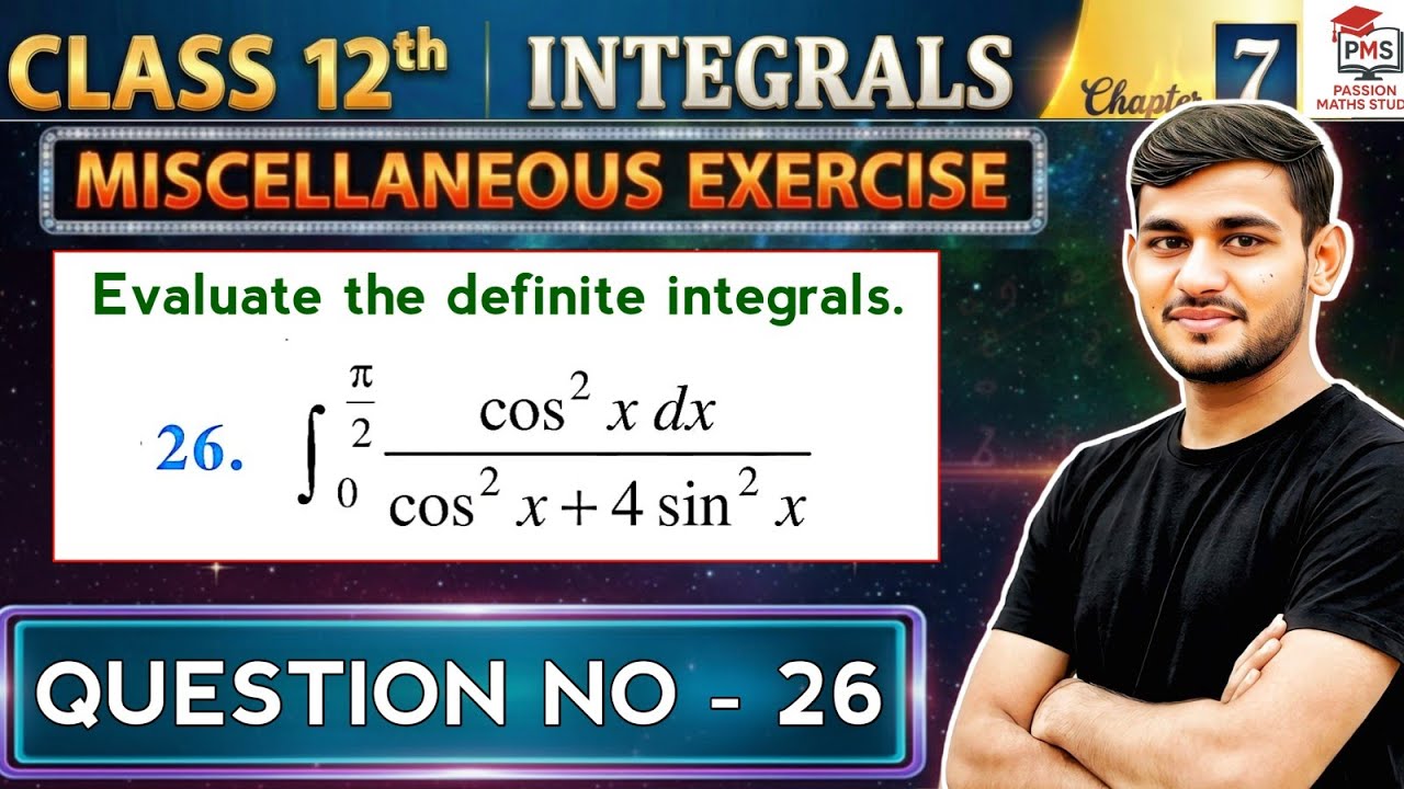 Class 12 Maths Miscellaneous Ex 7 Q26 | Class 12 Math Miscellaneous Ch7 q26 | Class 12 CH 7 Q26